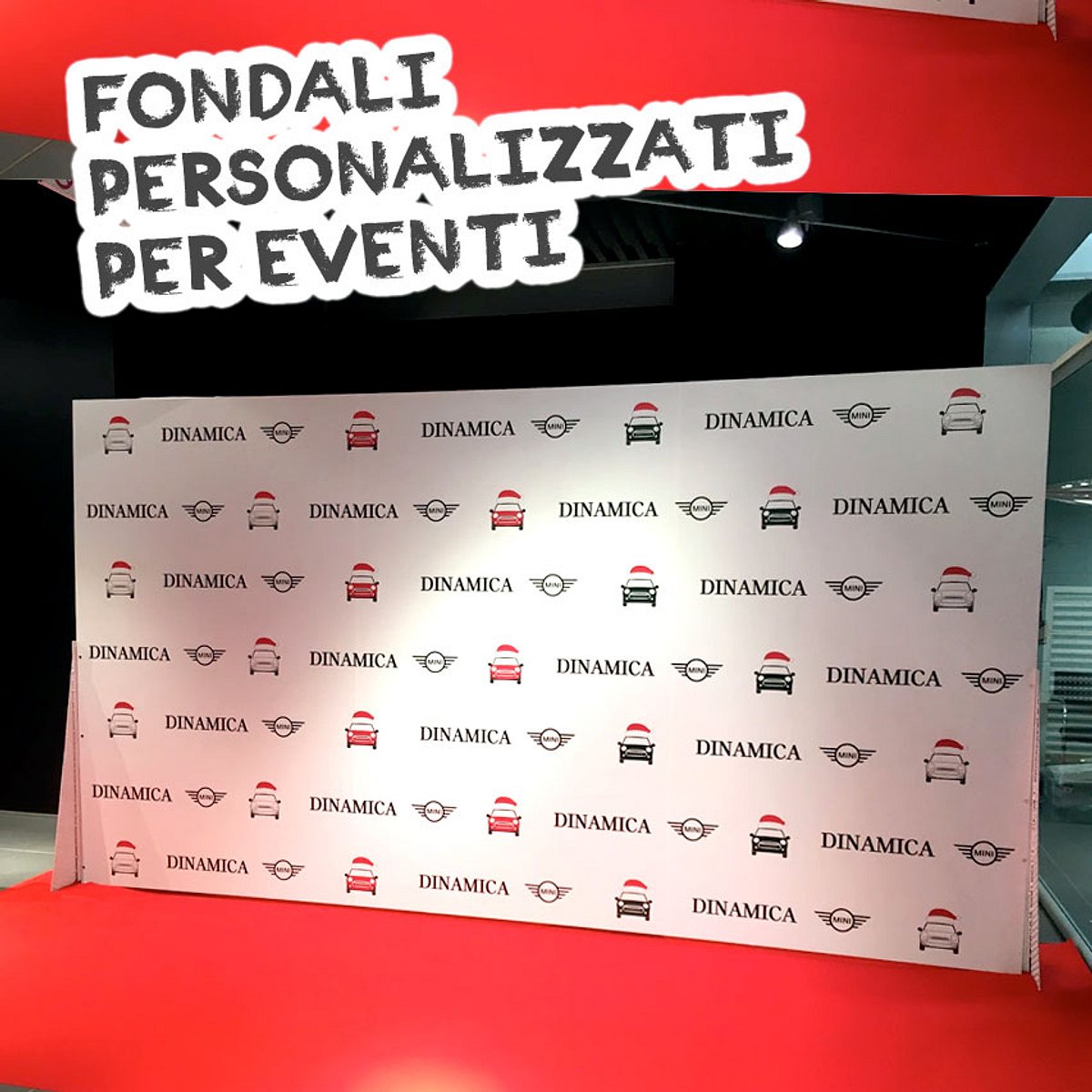 Fondali personalizzati stampati