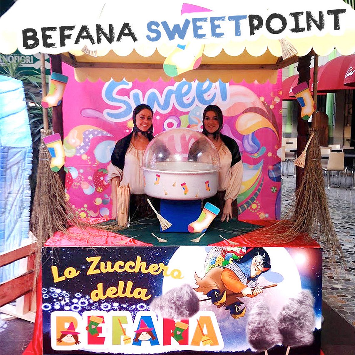 Befana centro commerciale