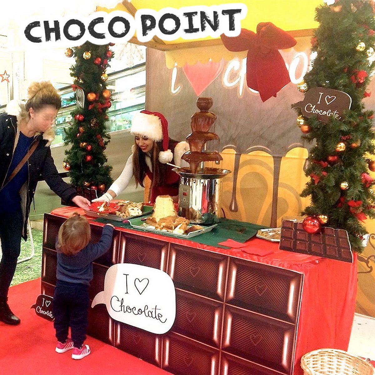 Cioccolato caldo centro commerciale