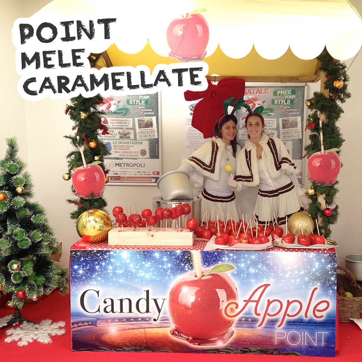 Noleggio mele caramellate brescia