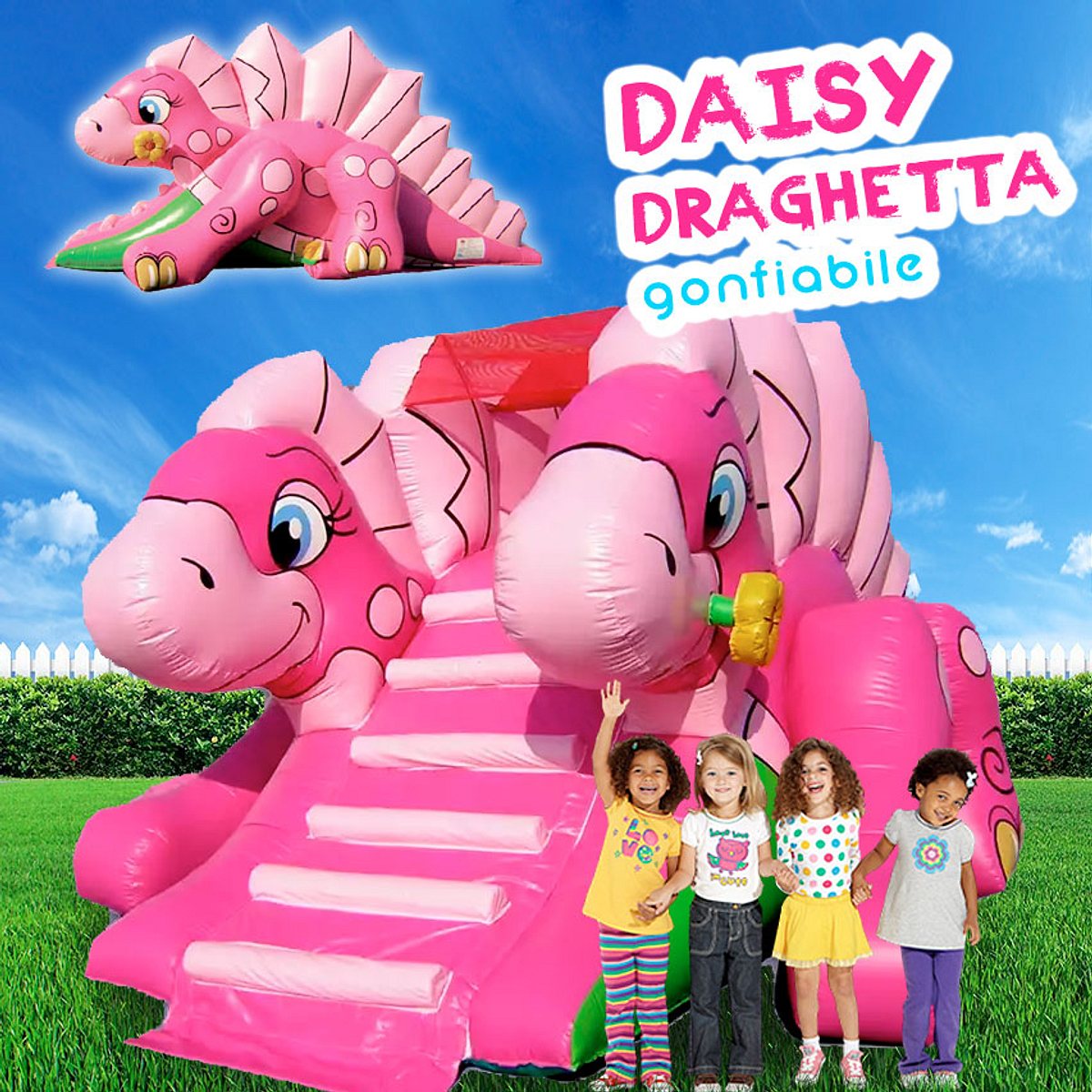 Noleggio scivolo draghetta femmine