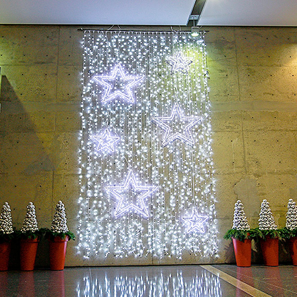 Noleggio tende natalizie led addobbi luminarie